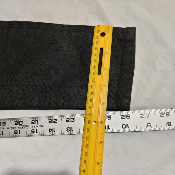 Banana Republic Women’s 29 Mid Rise Skinny Jeans Black Snake Print Stretch Denim - Picture 3 of 6